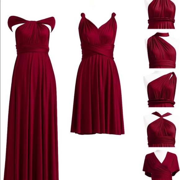 Grey Henkaa Convertible Infinity Dress - Picture 1 of 5